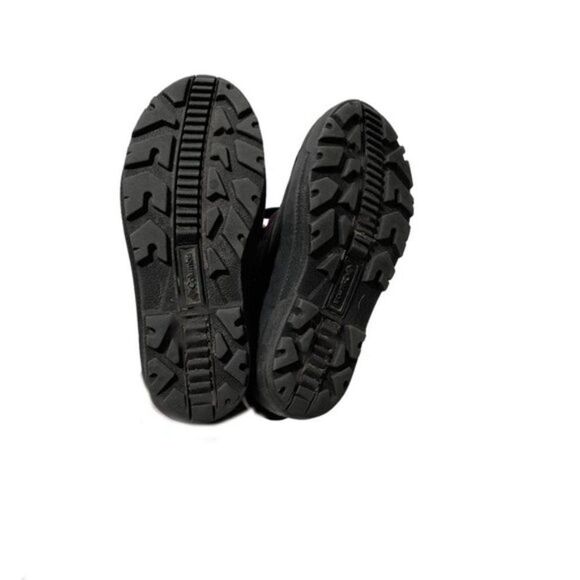 Columbia Big Kids’ Powderbug Forty Snow Boot Wild Fuchsia, Bright Nectar - Picture 5 of 5